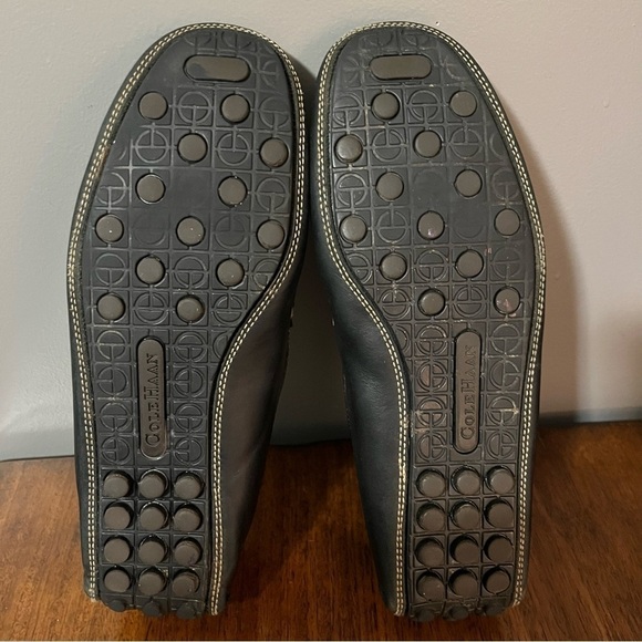 Cole Haan Men\'s Sz 11 D Black Leather Penny Driver Driving
Style Loafer main image 5